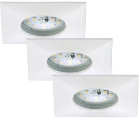 Briloner 7205-036 - SET 3x Lampada LED da incasso ATTACH LED/5W/230V IP44 bianco