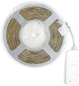 Aigostar - Striscia LED RGBW 5m MESH LED/24W/230V 2700-6500K + +TC