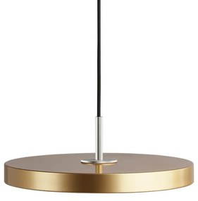 Lampada a sospensione a LED in oro con paralume in metallo ø 31 cm Asteria Mini - UMAGE