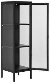 Vetrina in metallo nero 40x140 cm Brisbane - House Nordic
