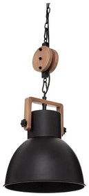 Atmosphera - Lampadario a sospensione con filo SILAS 1xE27/40W/230V pino