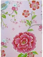 Florale Tapete Birds in Paradise von Eijffinger - Pink