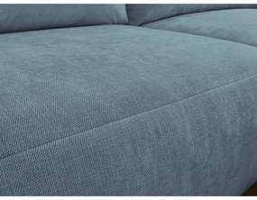 Divano angolare blu Aden – Bobochic Paris