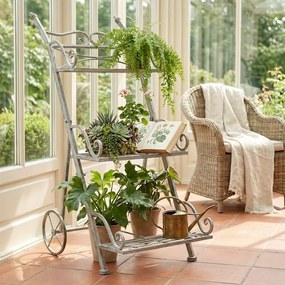 DORIAN - eatagere bianco ossidato