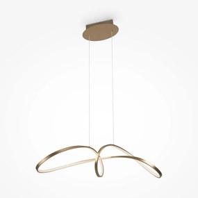 Maytoni | Curve Lampada a soffitto / plafoniera Modern Oro