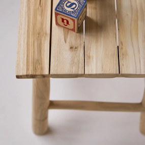 Tikamoon - Tavolino da notte per bambini in legno di teak