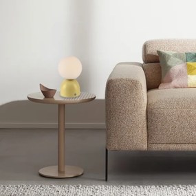 Schöner Wohnen 19218-81 - Lampada da tavolo LED dimmerabile RUDI LED/1,2W/5V gialla