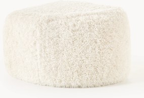 Pouf ovale in teddy Wolke