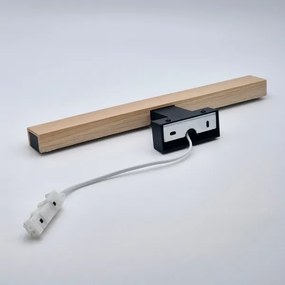 Brilagi-Illuminazione a LED per specchi da bagno WOODY MIRROR LED/8W/230V IP44 quercia/nero