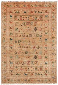 Samarkand Tappeto orientale 170 x 240 Marrone (Pakistan) Annodato A Mano