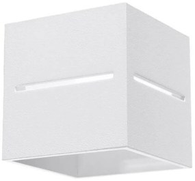 Applique da Parete in Alluminio LOBO G9 White Bidirezionale da interno
