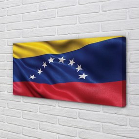 Quadro su tela Flag Venezuela 100x50 cm