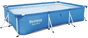 Piscina rettangolare fuori terra Bestway 56404 steel pro 300x201 cm - Allestimento: Solo piscina