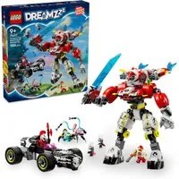 Mech tigre di Cooper e Bolide di Zero Lego Dreamzzz