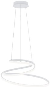 Lampadario LED design Coaster bianco, luce con 3 temperature di colore 8000 lumen, LUCE AMBIENTE DESIGN