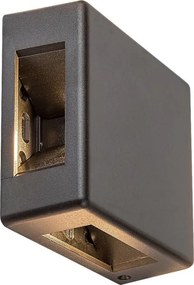 Rabalux 7317 - Applique LED per esterni LIPPA LED/6W/230V IP54 nero