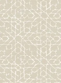 Tapete Spark von Arte - Beige/ Silber