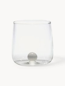 Bicchieri acqua fatti a mano in vetro borosilicato Bilia 6 pz