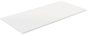 Top per lavabo COMPATECH VISOBATH L 101 x H 12 x P 40 cm bianco mdf, opaco