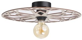 Lampadario a plafone FALCO 1xE27/60W/230V diametro 40 cm beige