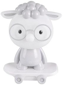 Lampada notturna LED dimmerabile per bambini LED/2,5W/230V peccora grigia
