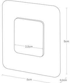 Portaspugna senza foratura in metallo Film Hook – YAMAZAKI
