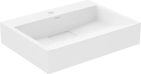 Mexen Ava lavabo da appoggio in conglomerato 1/O 50 x 38 cm, bianco - 23015001