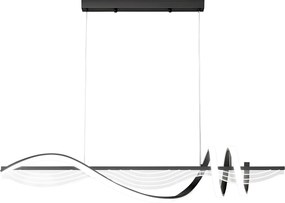 Lampada LED LHJ041-CP 100 cm BLACK