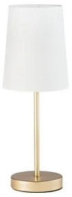 Lampada da tavolo sally oro 1xe14 15x15x41,8cm i-sally-l-oro