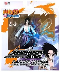 Personaggi d'Azione Naruto Shippuden Bandai Anime Heroes Beyond: Sasuke Uchiha 17 cm