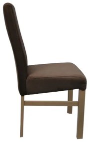 Sedia da pranzo ALISON marrone/faggio