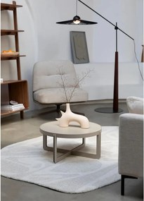 Tavolino da salotto rotondo beige ø 68 cm Centre – Zuiver