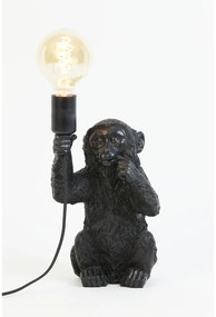 Lampada da tavolo nera (altezza 34 cm) Monkey - Light &amp; Living