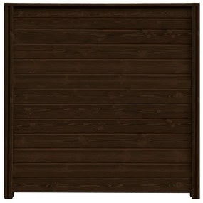 Pannello componibile Thermowood marrone scuro in legno H 178.4 x L 178.6 cm