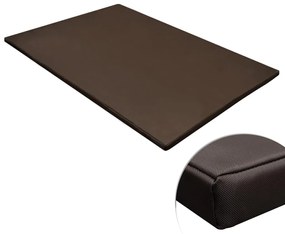 Stuoia Per Cani Rettangolare Liscia Marrone Xl /