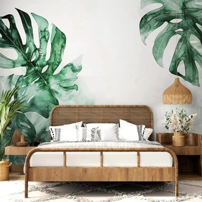 Carta da parati – Foglie enormi di monstera