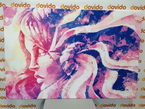 Stampa su tela – Donna in versione fantasy