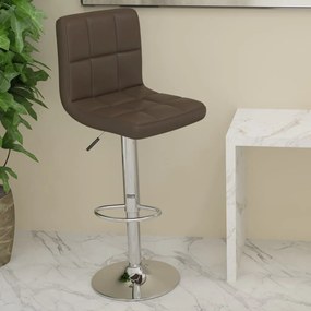 Sgabello Da Bar Marrone İn Similpelle /