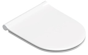 Copriwater Soft-Close Ceramica Catalano Bianco Satinato "Sfera/Zero"