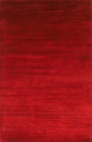 Loribaft Tappeto 300 x 200 Rosso (Indian) Annodato A Mano