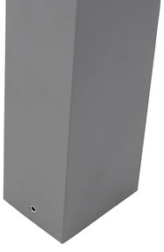 Lampada da esterno moderna in piedi antracite con LED - UMA