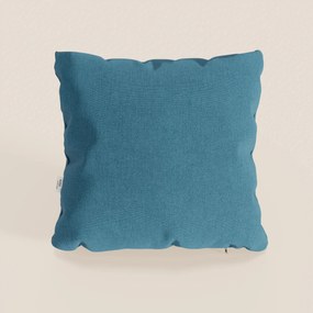 Honey cuscino disponibile in diversi colori realizzato in tessuto simil cotone impermeabile T13 azzurro