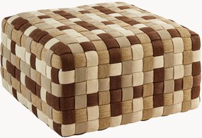 Pouf da giardino tessuto a mano Braided