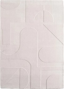 Passatoia color crema lavabile 80x250 cm Pompei 1614 – Ayyildiz Carpets