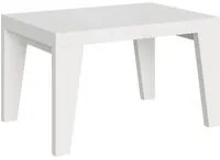 Tavolo da Pranzo Naxy 130x90 Allungabile fino a 234 cm in Nobilitato Colore: Bianco Frassinato