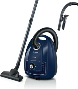 Bosch - Aspirapolvere a Traino Serie 4 BGL38BU1 con Sacco Potenza 600 Watt Capacità 4 Litri Colore Dark Navy