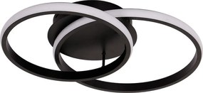 Plafoniera LED TITANO LED/12W/230V nera