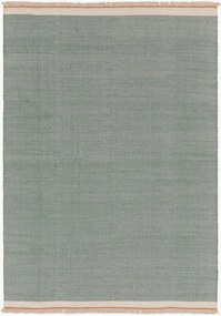 Tappeto in lana a pelo corto tessuto a mano Karla