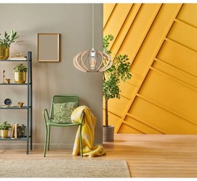 Lampadario su corda EARTH 1xE27/60W/230V bianco/beige