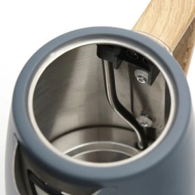 Bollitore 1,7 l 2400W/230V acciaio inox/grigio